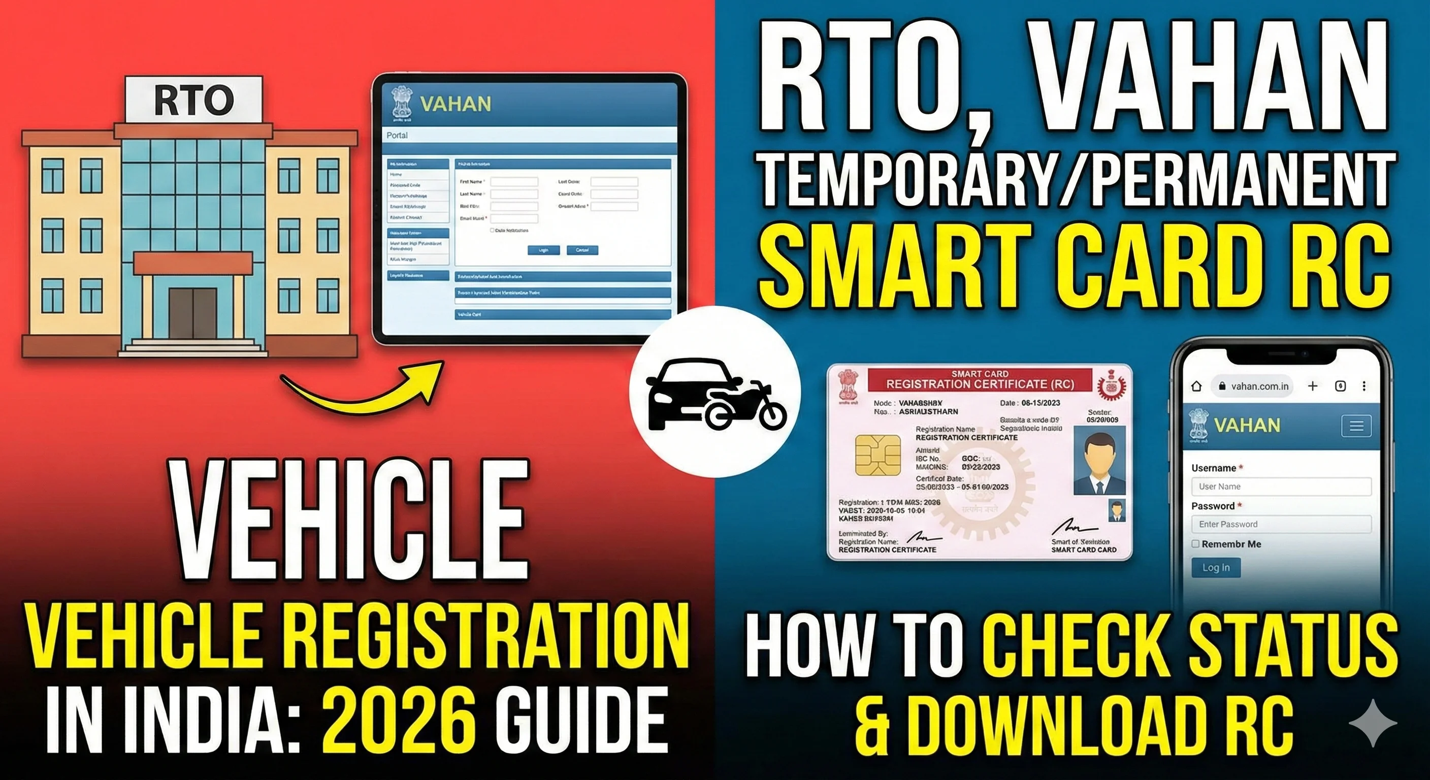 Vehicle registration process in India – RTO and VAHAN guide